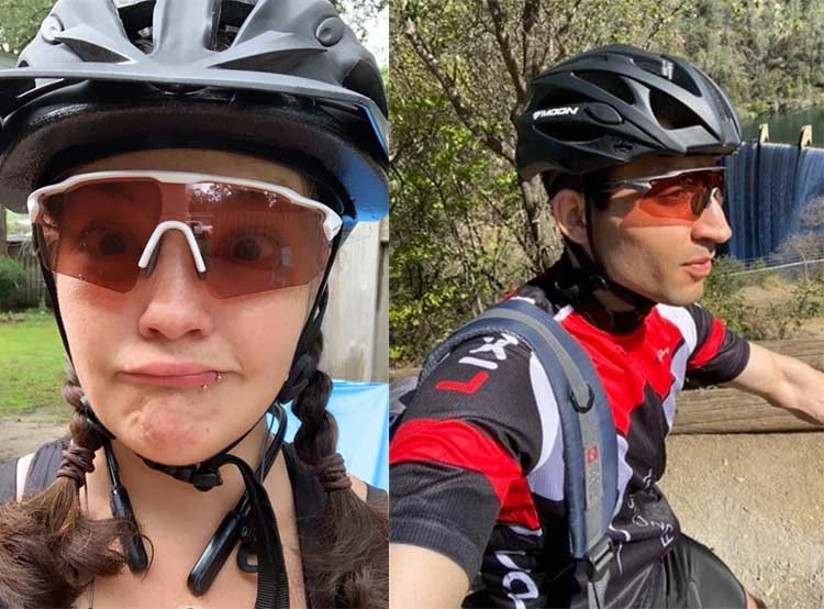 Gafas de sol deportivas de plástico polarizadas de diseñador de moda de marca personalizada para hombres para bicicleta, ciclismo y pesca