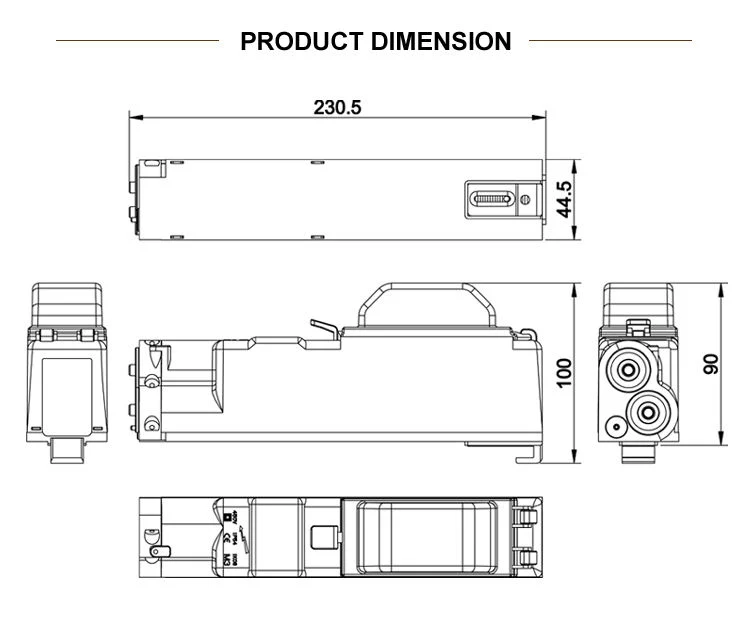 Art. M3 Street Lighting Pole Fuse Connection Box Street Light Box Fuse Box Cut-out-Coffret