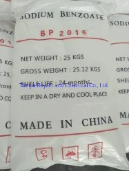 Food Grade White Crystalline Powder Granular Preservative Sodium Benzoate CAS No 532-32-1