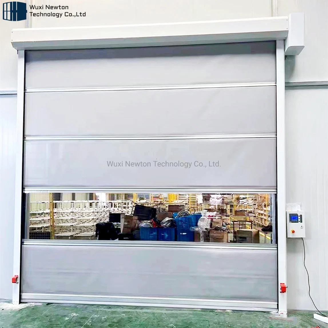 Factory Price High Speed Roll up Doors PVC Quick Fast Rolling Shutters