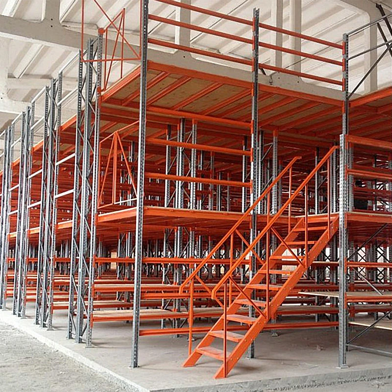 Warehouse Industrial Shelf Multi Level Storage Mezzanine Platform Steel Pallet Racking System Floor Rack (Mezzanine)