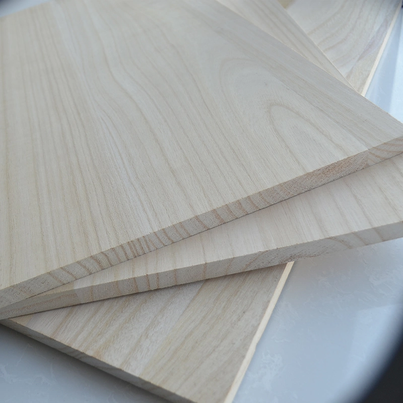 China Wholesale/Supplier Building Custom Size Cheap Price 1220X2440 Solid Paulownia Jointed Board for Furniture