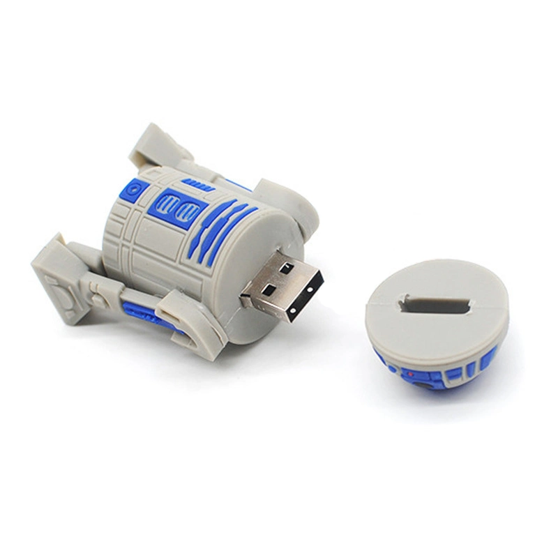 PVC Robot USB Stick Drive 8GB 16GB 32GB U Disk