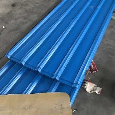 PVC Film Composite Organic Film Painting Heavy Duty Corrugated Color Coated Galvanized Roof Sheet