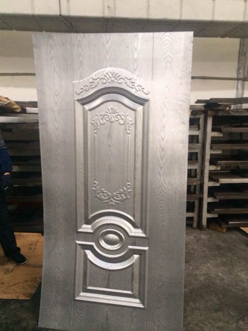 3D Pressed Steel Door Skin/Steel Sheet/Steel Plate (RA-C005)