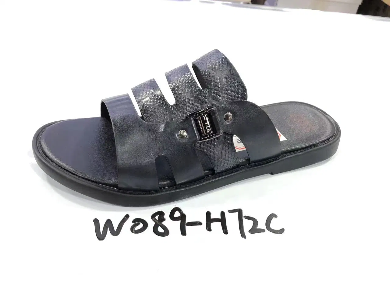 New Design Fashion Casual Sandal Leather Man Shoes