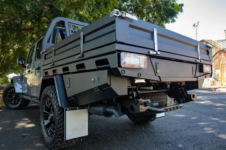 Dual/Single/Extra Aluminum Ute Tray and Canopy Toolbox for Pickup Truck