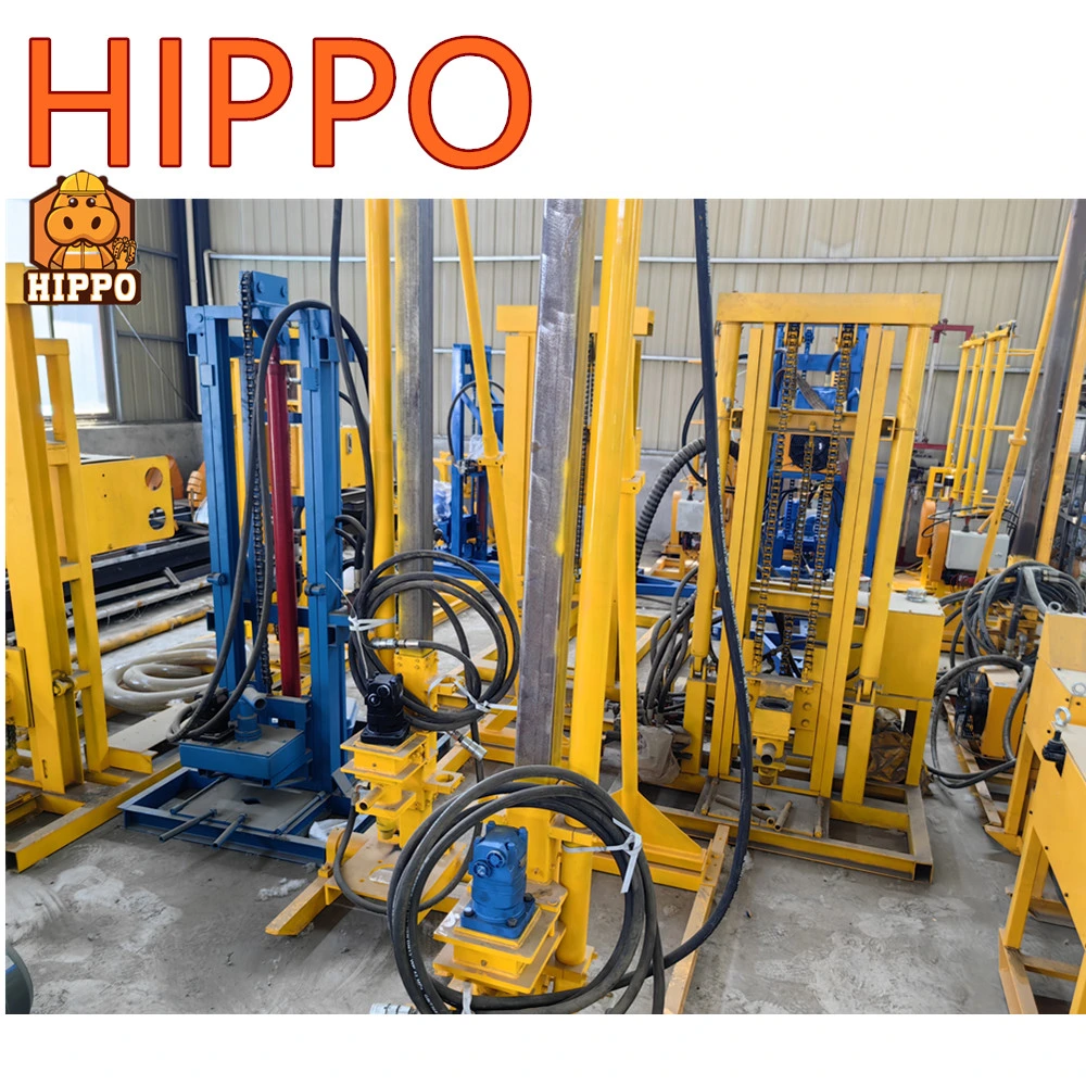 Hippo New Product 100 Meter Hydraulic Portable Diesel Engine