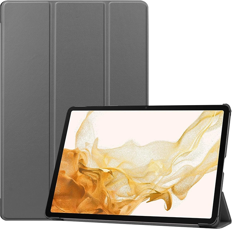 High quality/High cost performance  Tri-Fold Stand Smart Tablet Leather Case for Samsung Galaxy Tab S9 Fe Plus 12.4 Inch 2023 Sm-X610 Sm-X616