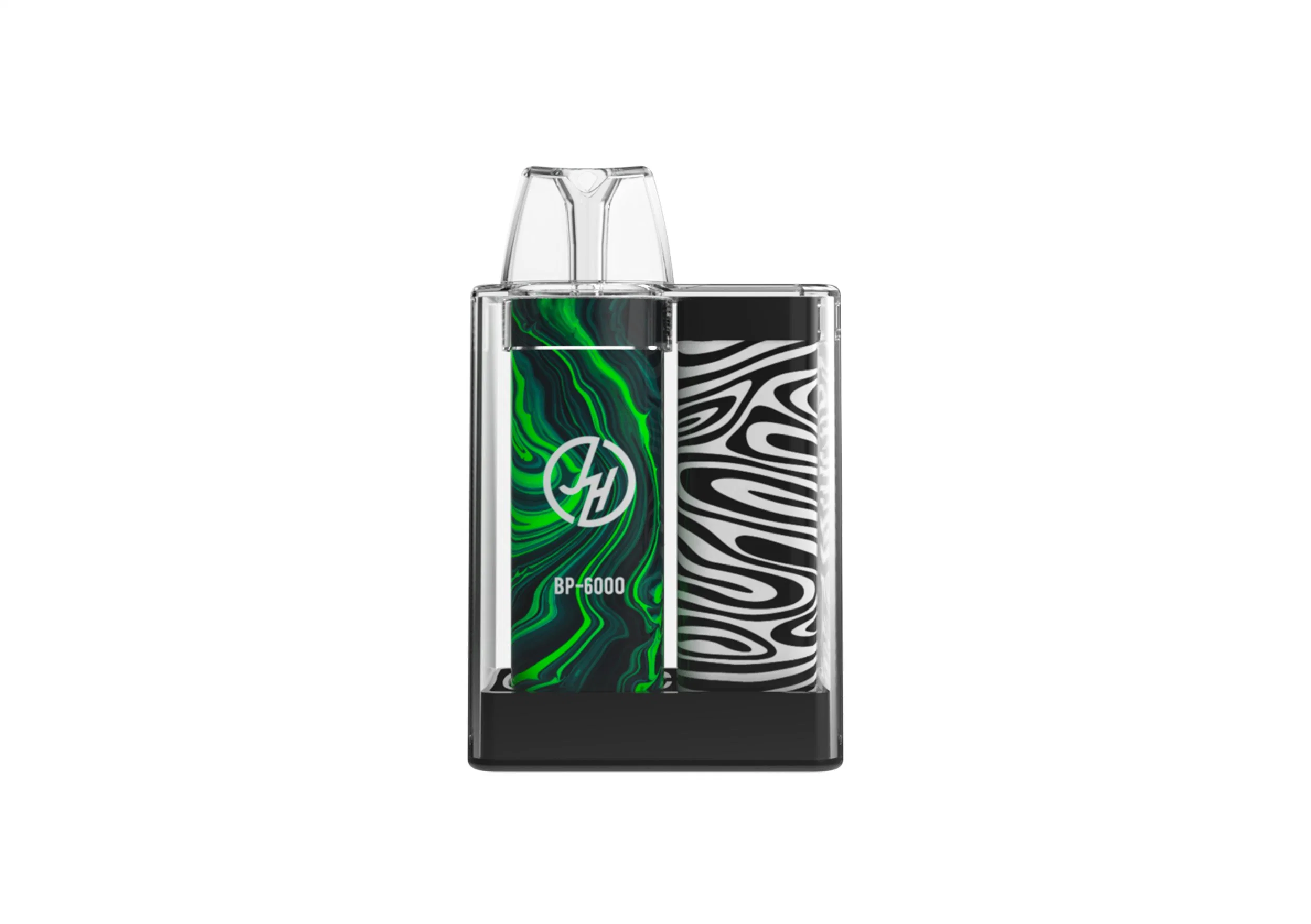 China Custom e-cigarro Traço Pod 6000 puffs sabor de fruta Vape Puff descartável