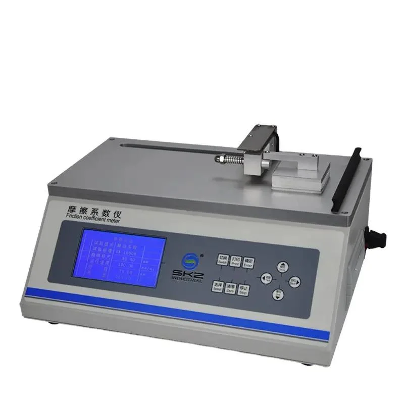 Skz1011 Cof Test Meter Friction Coefficient Tester Price Plastic Film ISO8295 Coefficients of Friction Apparatus