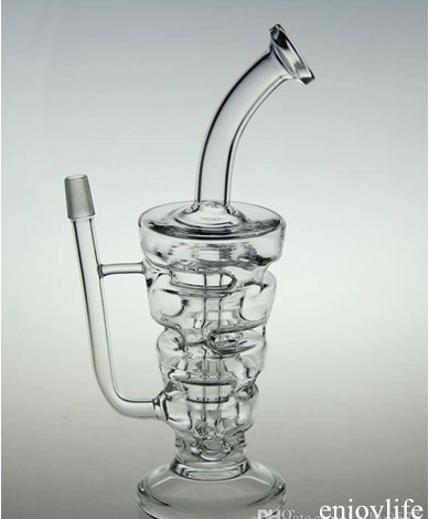 China Manufacturer New Heady DAB Rig Glass Water Pipe, Diamond Glass Wholesale/Supplier Recycler Glass Smoking Pipe