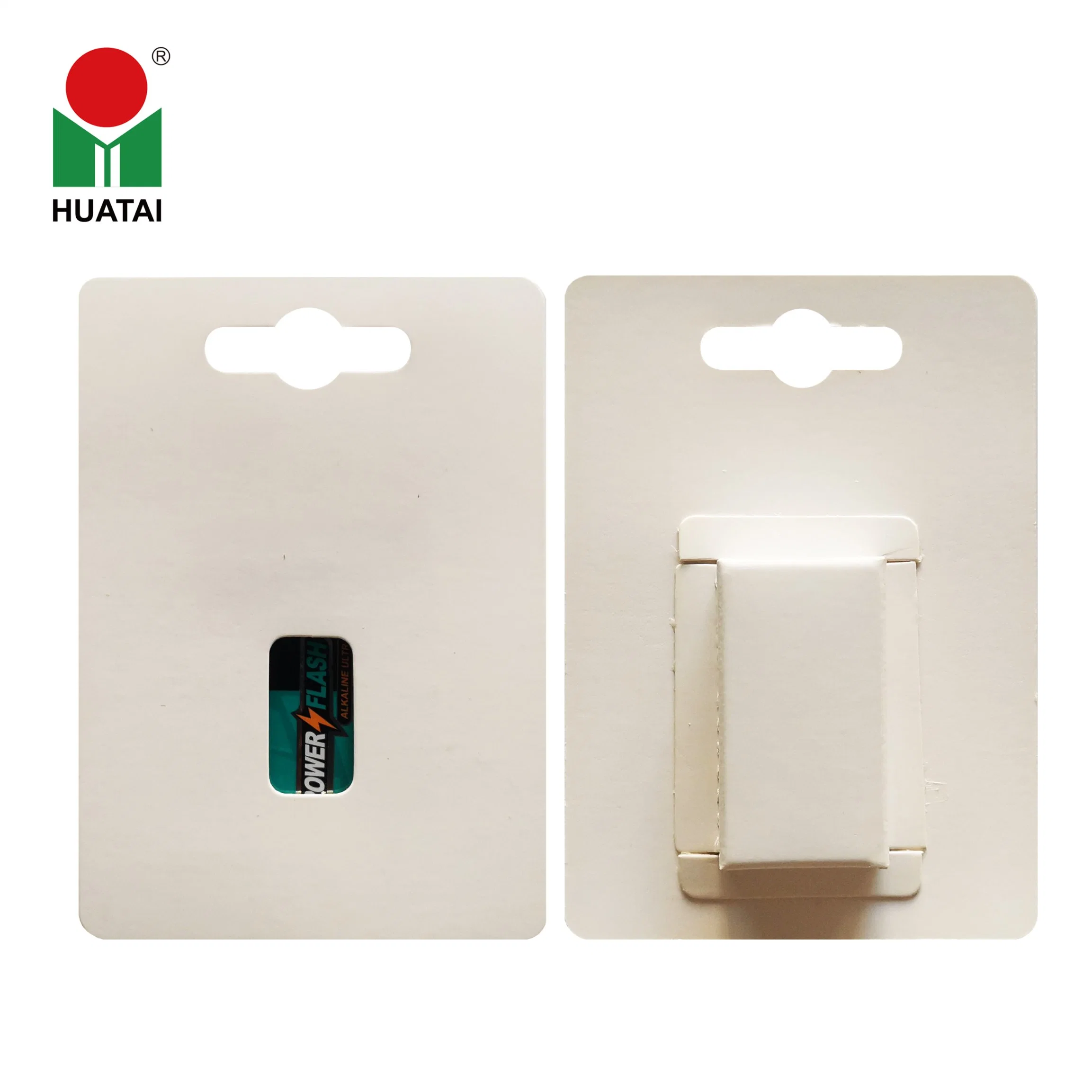 100% Paper Blister Card D, C, AA, AAA, 9V Size Ultra Alkaline Dry Battery