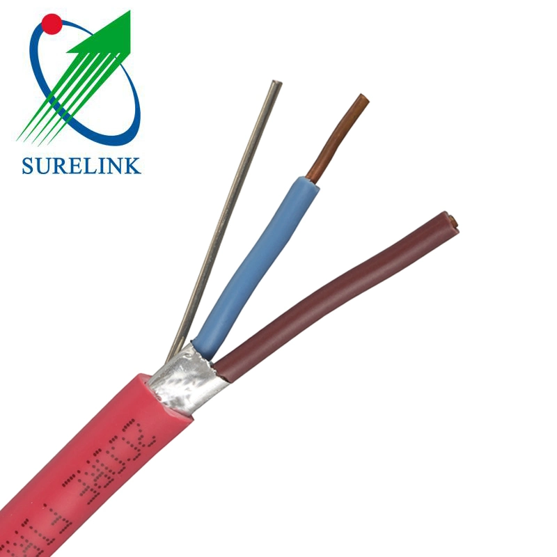 18AWG 20AWG 24AWG Shielded Unshielded Alarm Fire Proof Cable High Temperature 2c 4c 1.5mm Heat Fire Resistant Cable