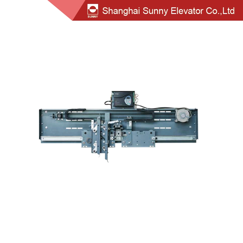 600~1200mm Jj 2-Leafs Elevator Center Opening Landing Door Device