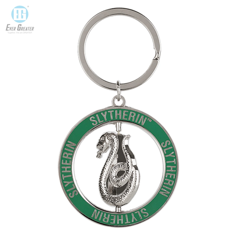 Custom высокое качество Keyring металлический логотип Keychains судов