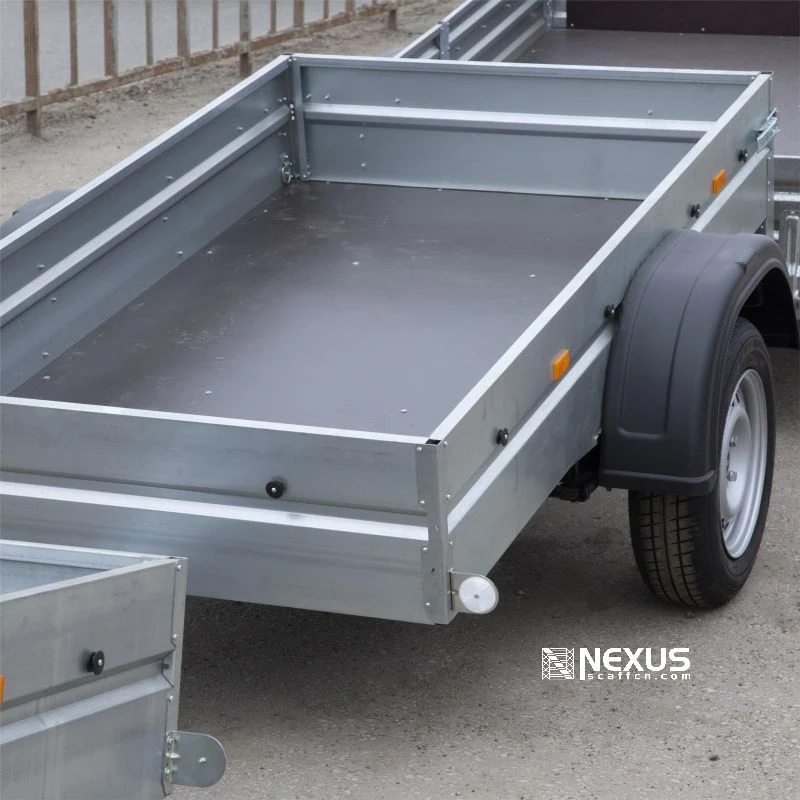 Pickup Truck Can Be Towed Hook Type Mobile Van Trailer