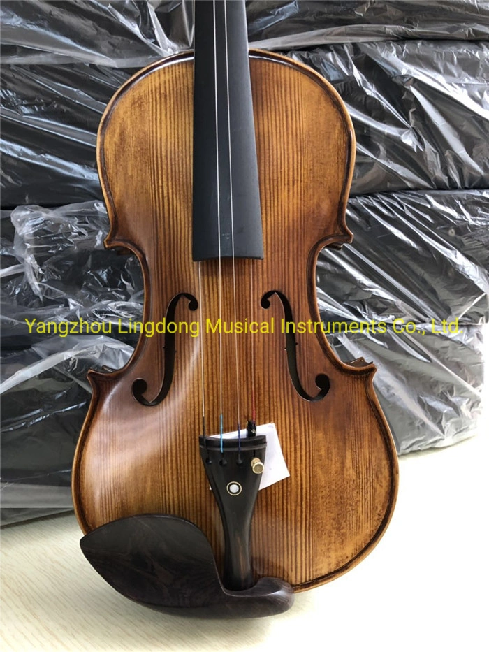 Grade supérieur à la main tous les Solidwood violon arrière unique