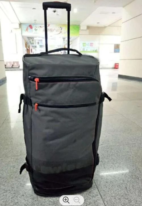 Promoção Carrinho Travel Sala Bag Definir incluem Tractores Bag Garment Duffel Bag e de toucador saco cosméticos Saco da sapata e Shopping Tote Bag Saco para computador portátil
