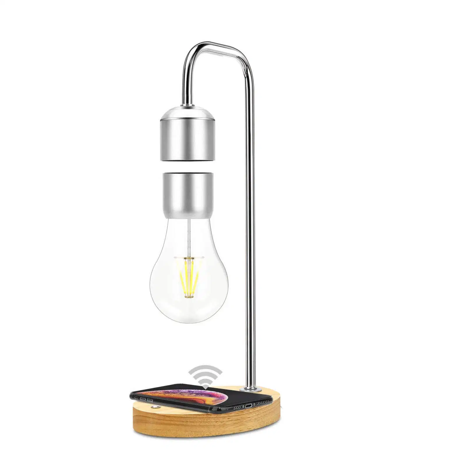 Domestic Romantic LED Light Wireless Charging Magnetic Levitating Lamp Bulb