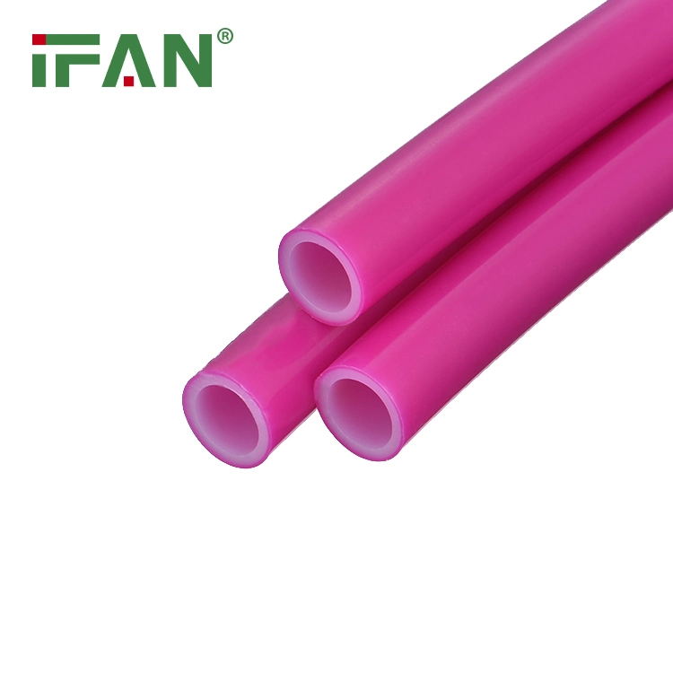 Mayorista de 16-32mm Ifan personalizados del tubo de calefacción de piso de material de fontanería púrpura Pex Tubo de EVOH