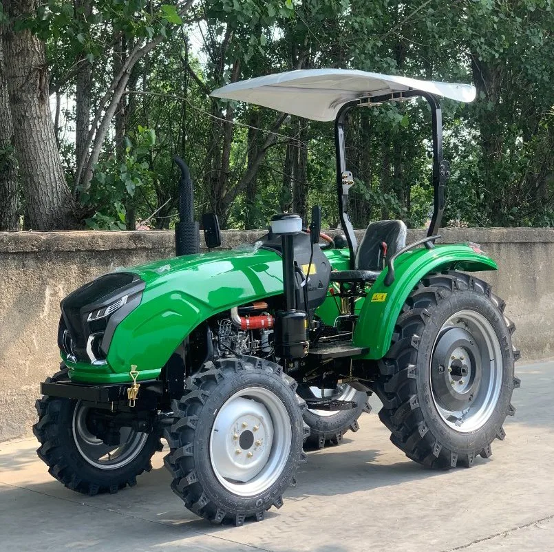 Поставка на заводе Китайский 4WD Farm/Mini/Diesel/Small Garden/Agricultural Tractor с передним приводом 70 л.с. Конечный загрузчик