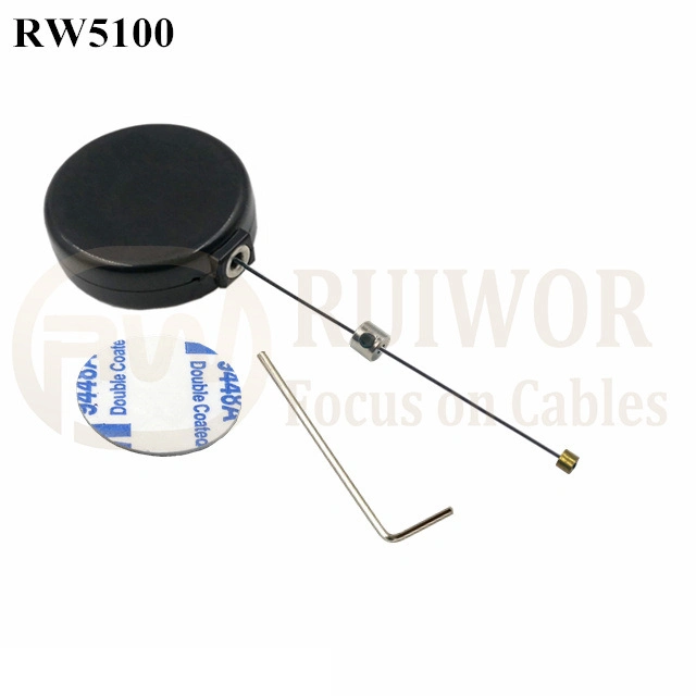 Various Products Positioning Display Round Mini Anti Lost Recoiler Work with Wire Connectors