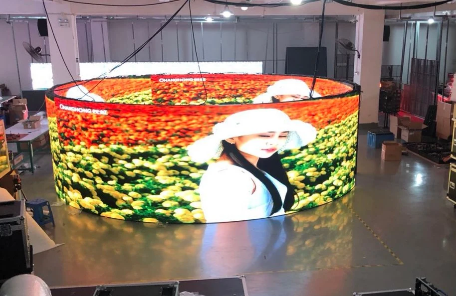 Sexy LED Flexible Display Advertisement Movies HD High quality/High cost performance 