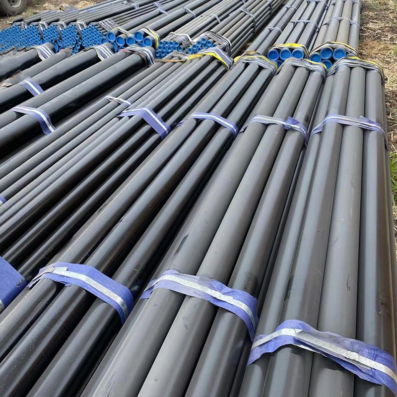 Straight Seam Welded Pipe Tube ERW Carbon Steel Pipes API 5L X42 X46 X50 X60 Factory Price Straight Seam Welded Tube