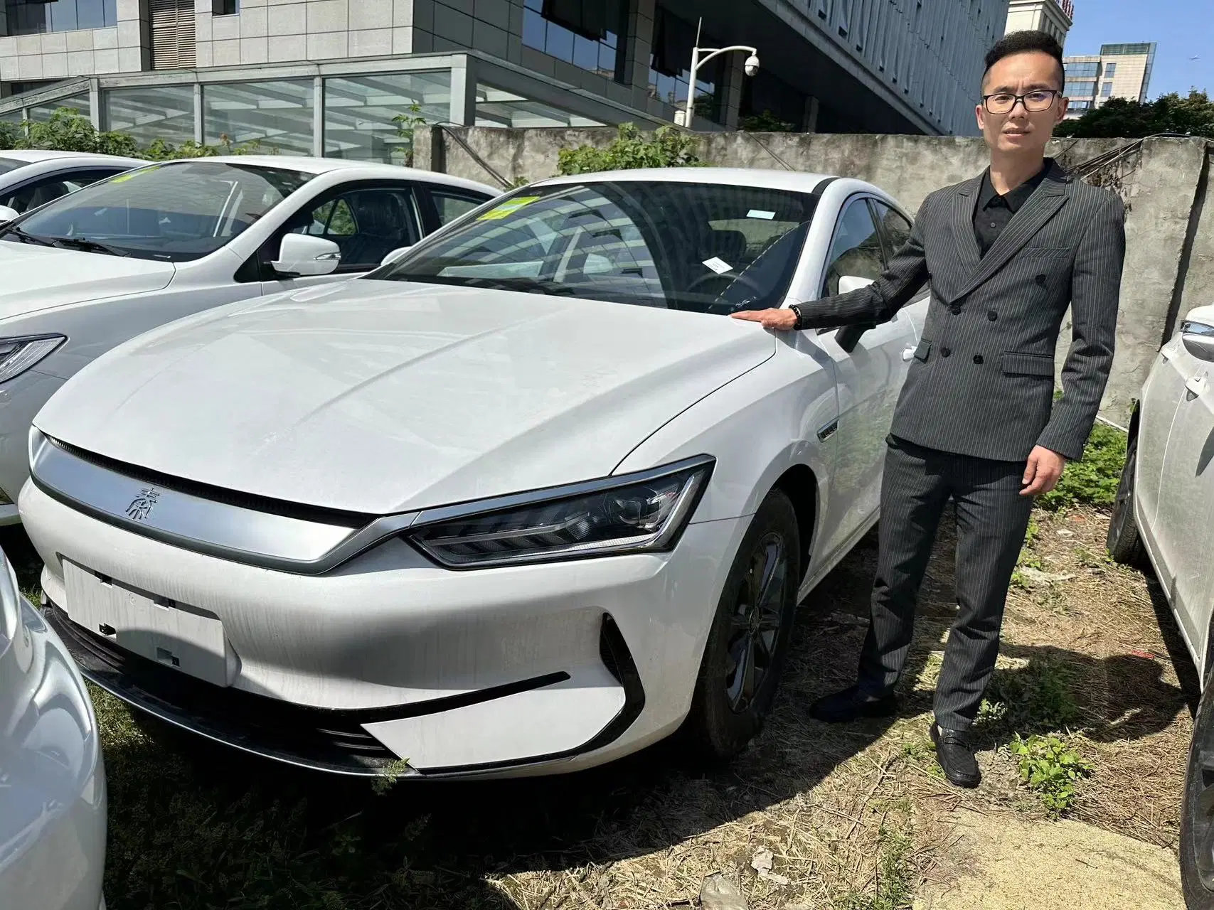 BYD Qin Plus EV Electric - curto alcance a alta velocidade Nova bateria de energia utilizada veículo elétrico (EV)