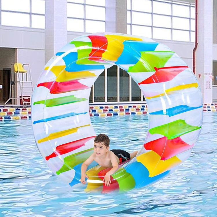 Bunte maßgeschneiderte PVC Kinder Schwimmbad Aufblasbare Wasser Walking Roll Ball