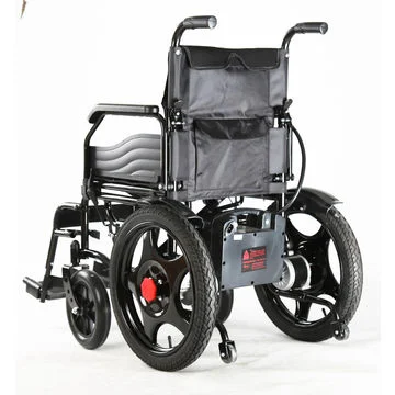 Manufacture Easy Folding Economic Electric Wheelchair