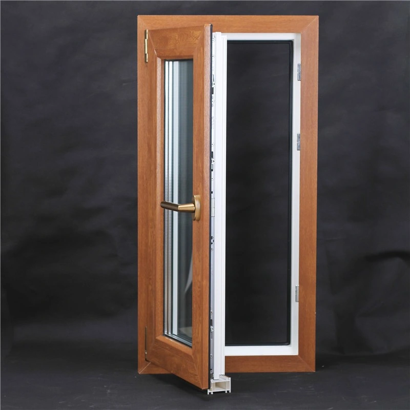 Double Glazing UPVC Casement Window with Germany Standard Hardware