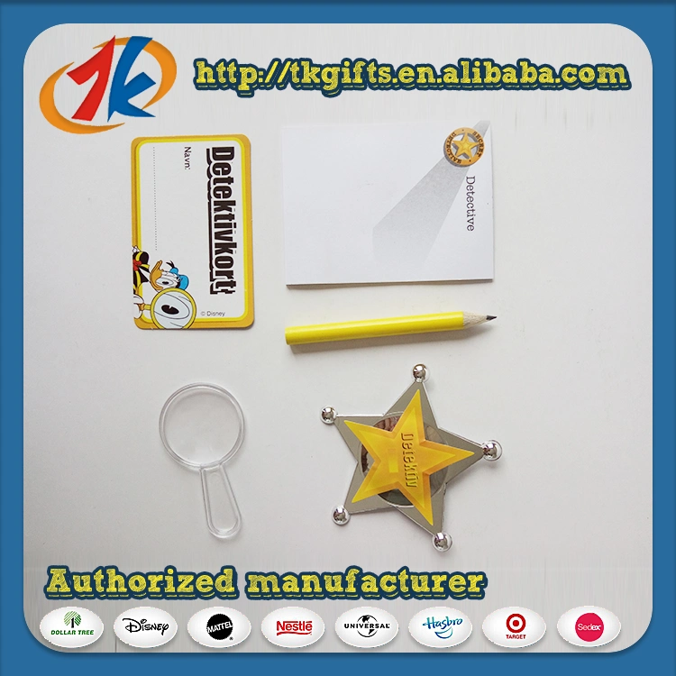 Conjunto de artículos de papelería Mayorista/Proveedor y Star Badge Toy