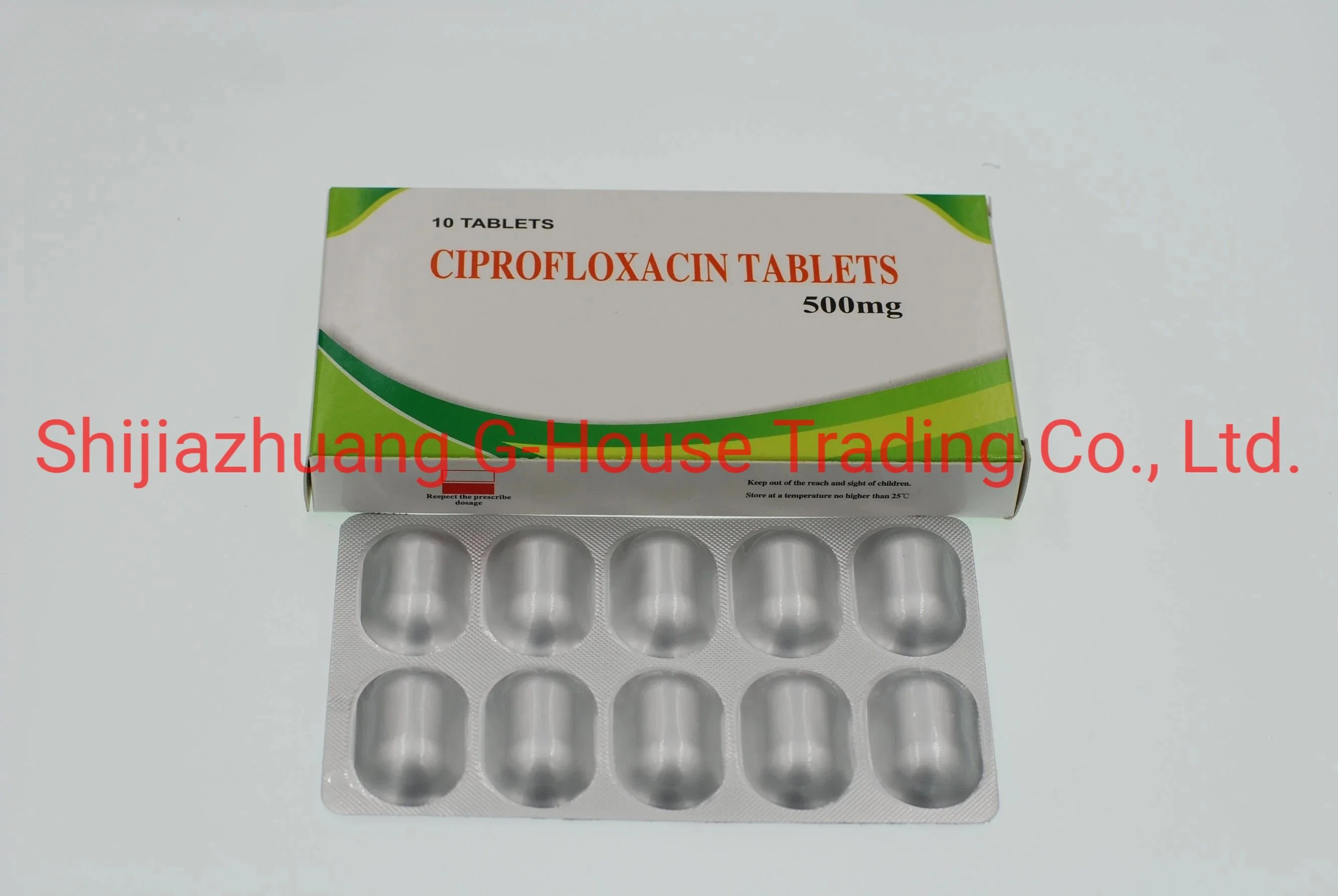 Ciprofloxacin Tablets 500mg Finished Medicine Pharmaceuticals