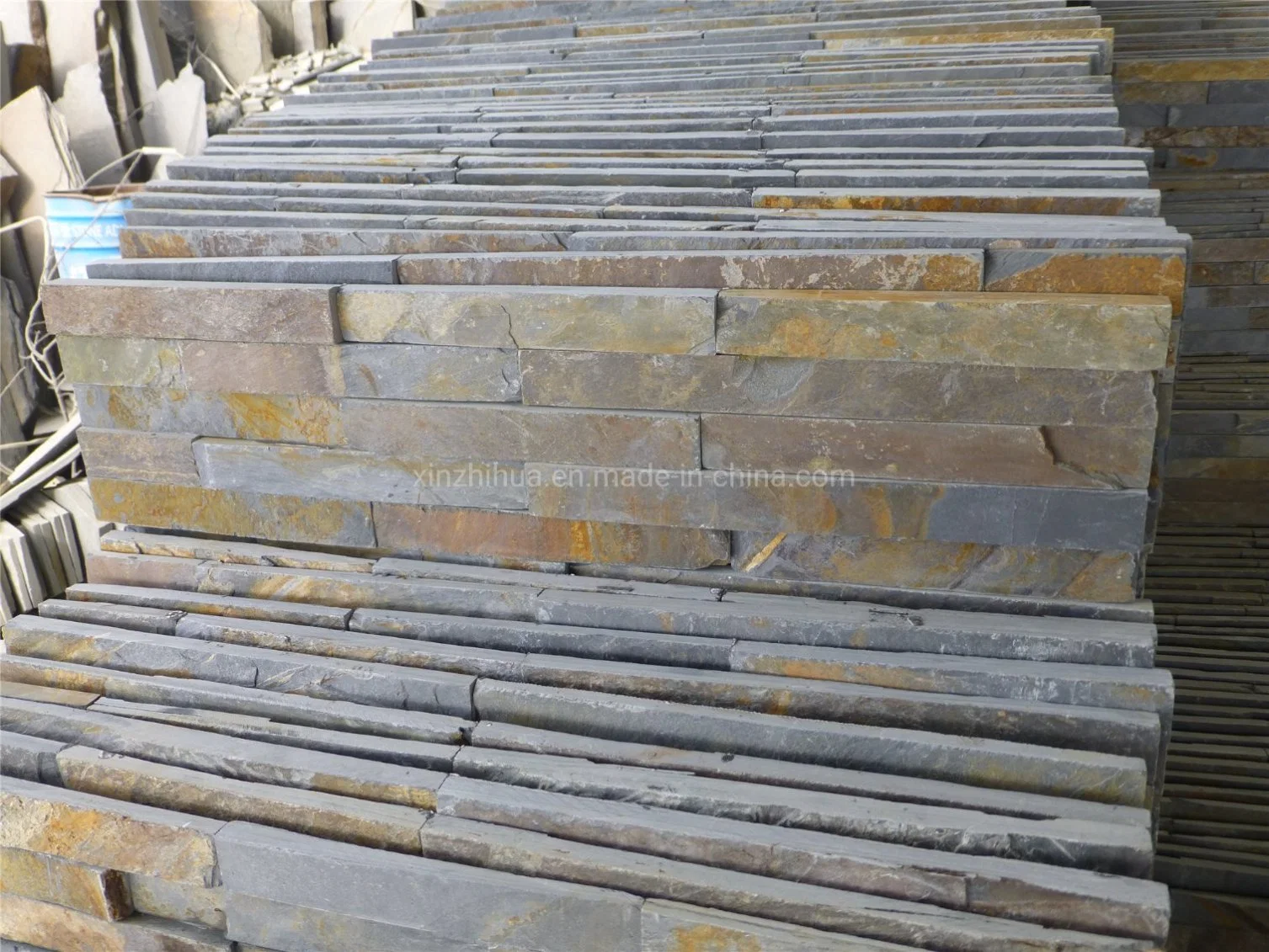 Natural Rusty Slate Cultural Stone for Building Material/Interior/Exterior Wall