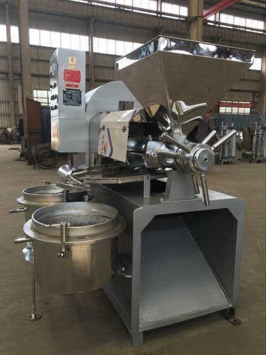 Palm Fruit Oil Making Machinery / Palm Oil Processing Equipment /Screw Oil Press