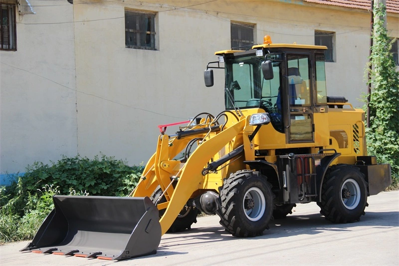 Wolf 1.6 toneladas Zl16 Agricultura Agricultura controlo por joystick do piloto hidráulico de quinta A partir do final Shovel Cheaper preço carregadora de rodas para venda