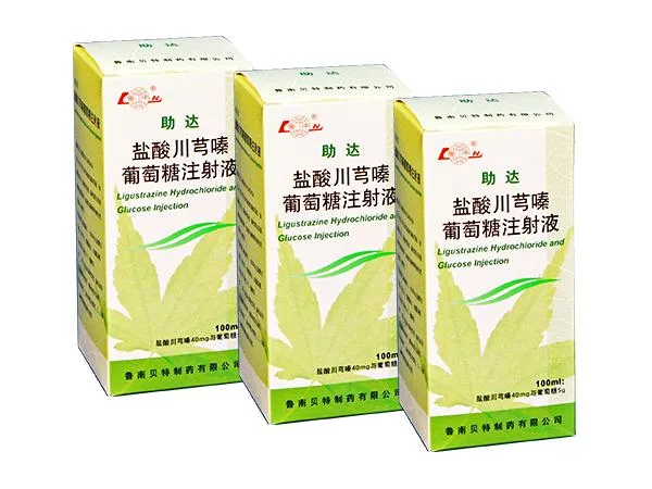 Medical Products Ligustrazine Hydrochloride and Glucose Injection 100ml: 40mg Injection Drug