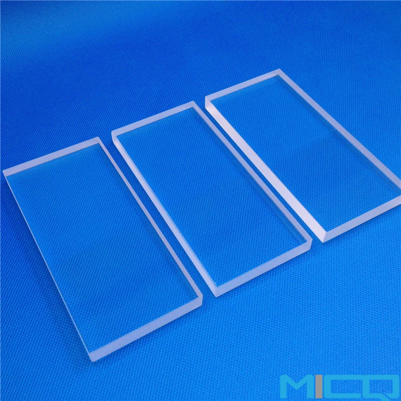 UV Lamp Silica Fused Quartz Glass Plate with High Light Transmittance