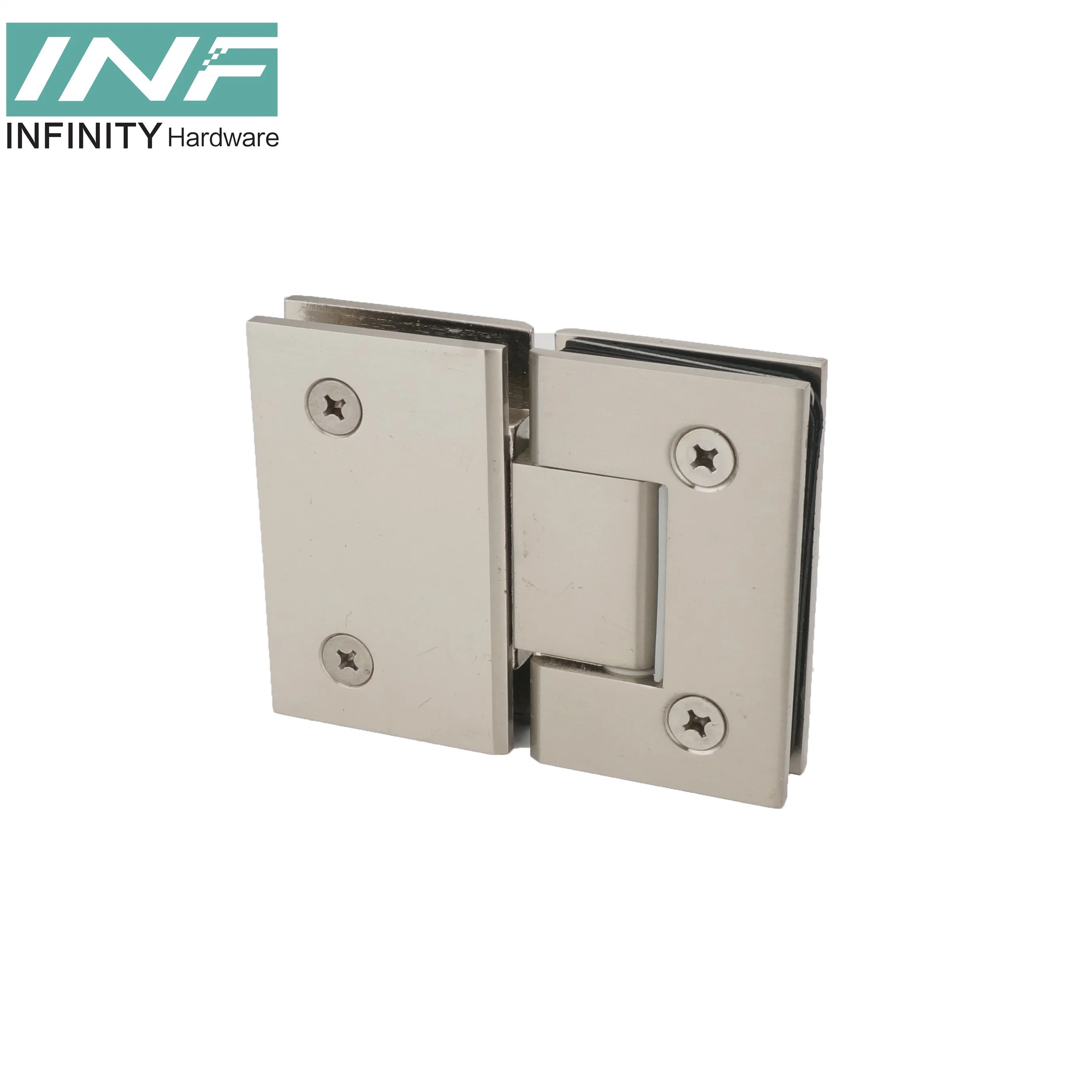 Adjustable Hinge Shower Door Polish Chrome Solid Brass Shower Glass Door Hinge Bathroom Accessories