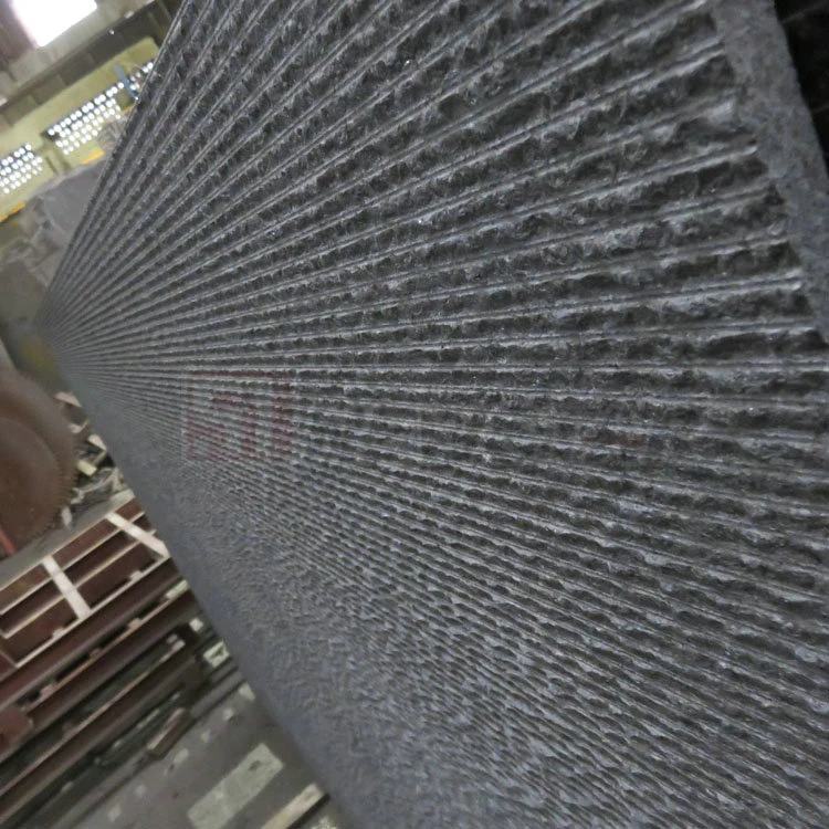 Glalaxy Black Granite Fluted Tiles Building Interior and Exterior Wall Natural Stone