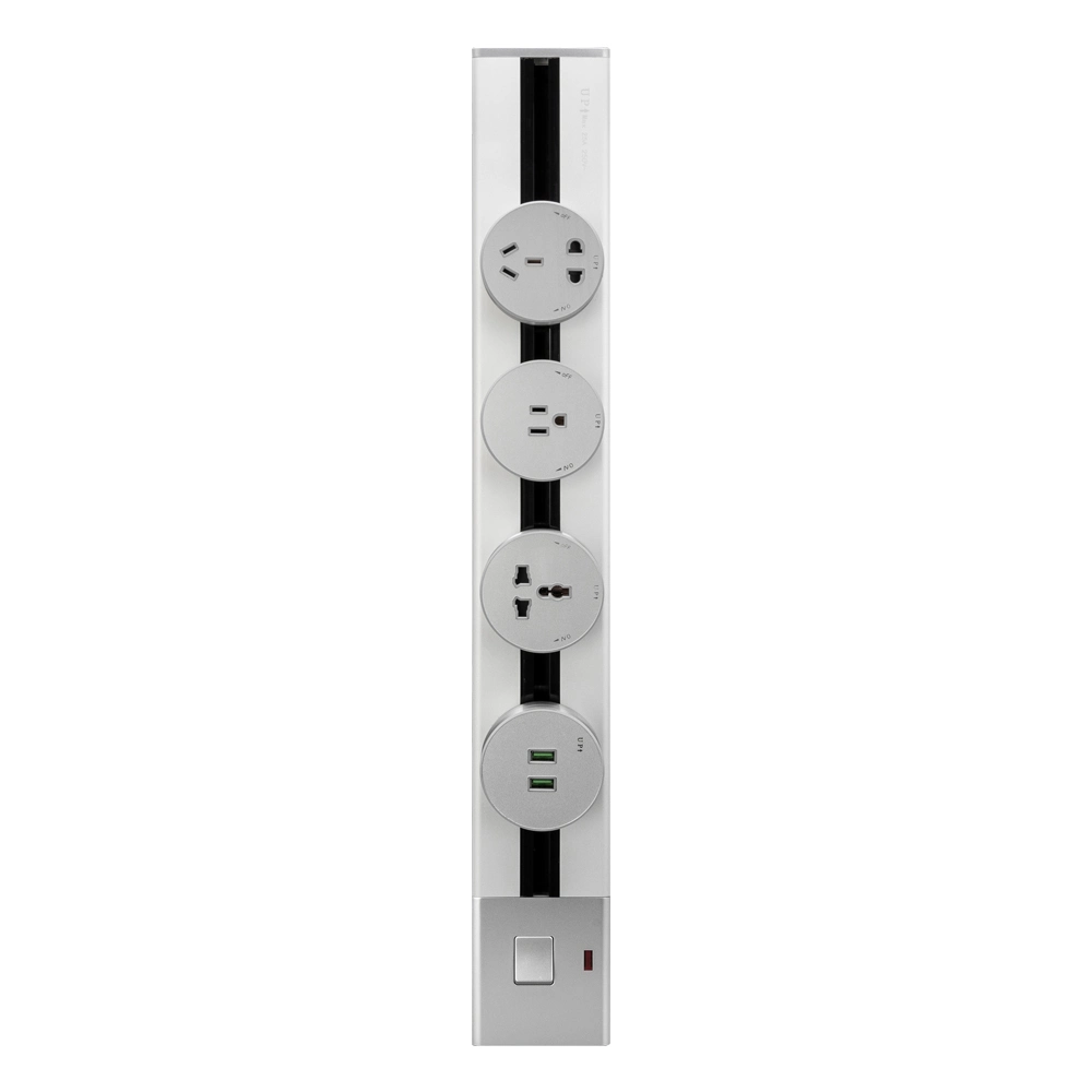 60~300cm Amazon Smart Power Plug Kitchen Power Track Socket Outlet Table Multi-Function Sockets