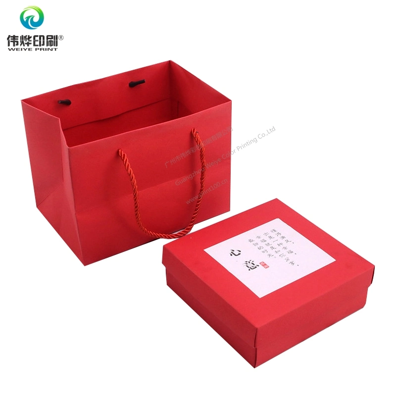 Custom Printing Moon Cake Food Card Paper Gift Packaging Box