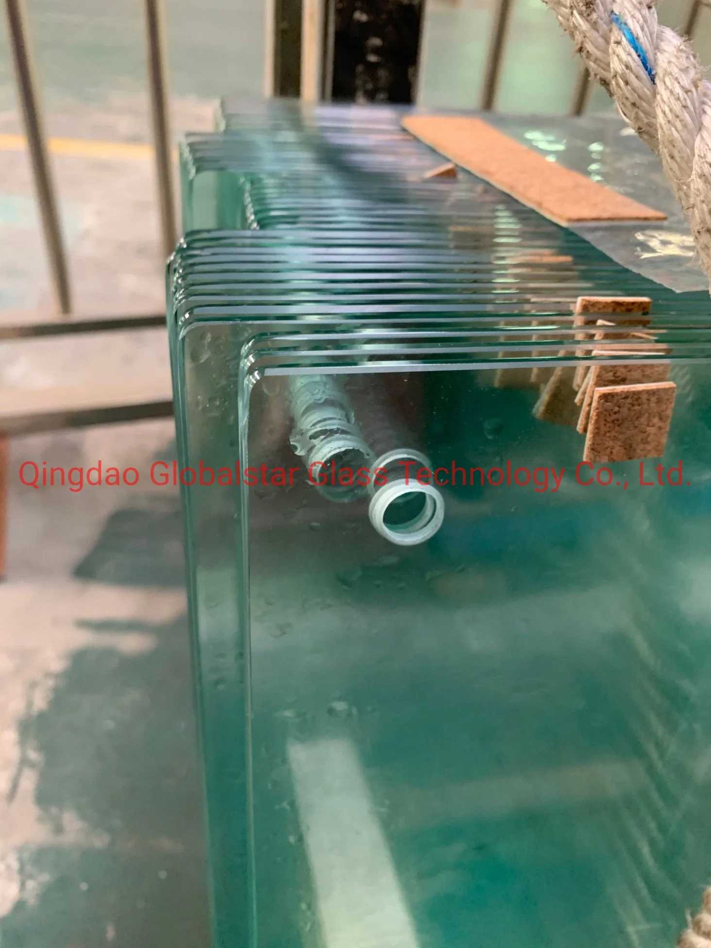 4mm5mm6mm8mm10mm12mm15mm19mm Flat Heat Soaked Tempered Glass/Toughened Glass with Polished Edges, Pencil Edges, Safety Corner, Holes, Cutouts, CNC Processing