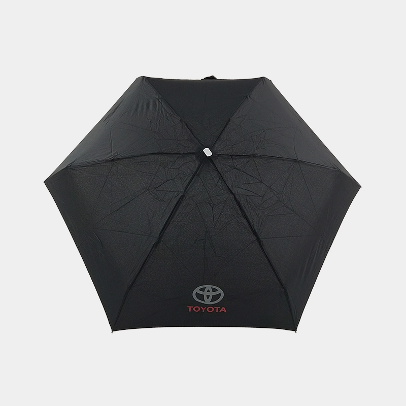 Super Mini Custom Printed Promotional Compact Umbrella 5 Fold Umbrella