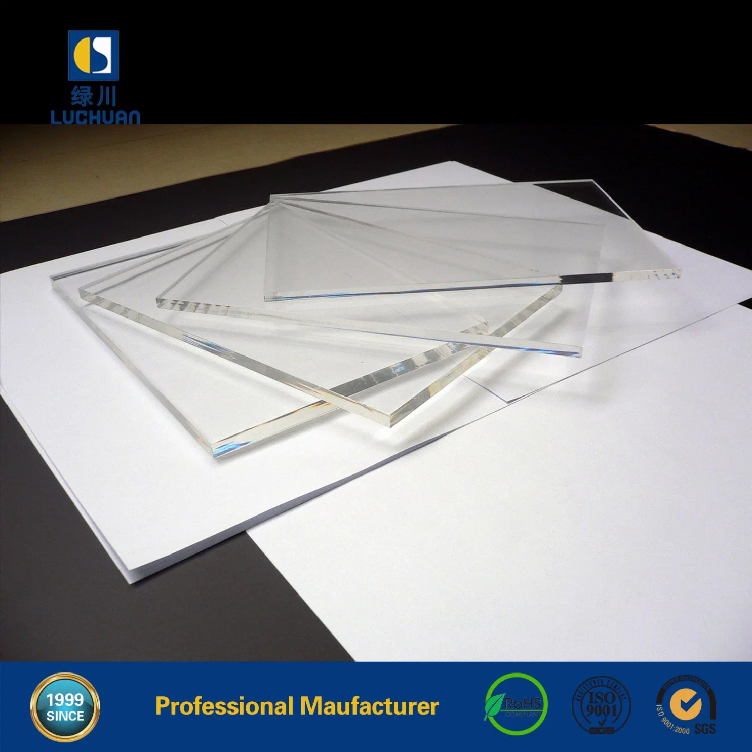 2050*3050 Glow 18mm 25mm 30mm 50mm Corrugated Transparent Mica Glass Roofing Acrylic Sheets Daily Product