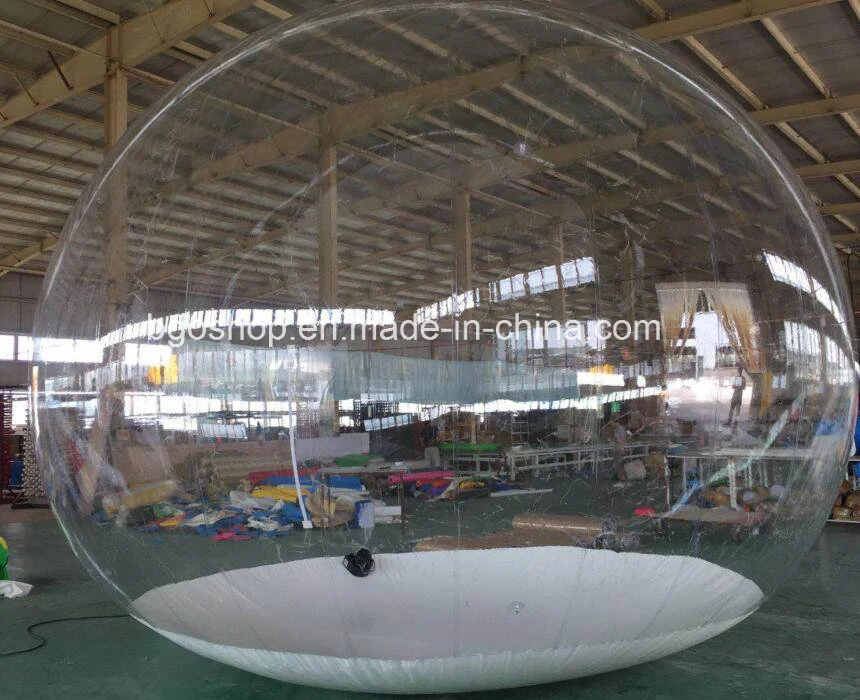 Transparent PVC Inflatable Globe Holiday Decoration