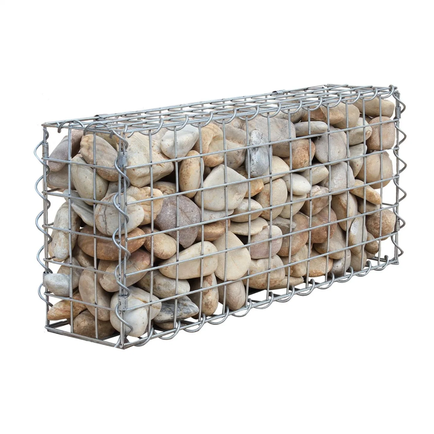 سلة الحجر الرخيصة ملحوم Mesh Gabion صندوق