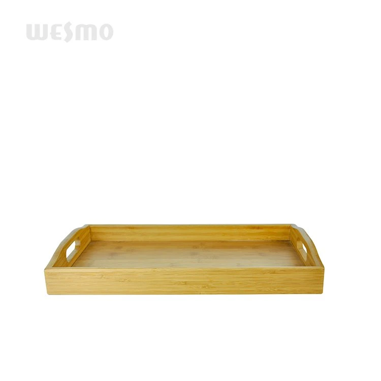 Wooden Kitchenware Accessory Bamboo Serving Kitchen Tray